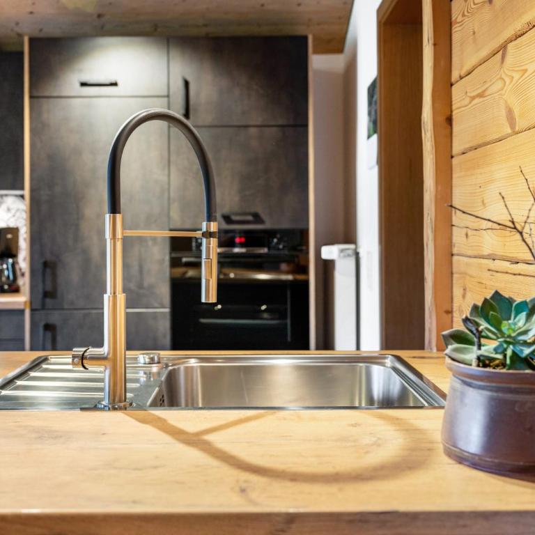 Ferienwohnung Steinbacher - Deluxe-Apartment mit 2 Schlafzimmern und Gartenblick - 15