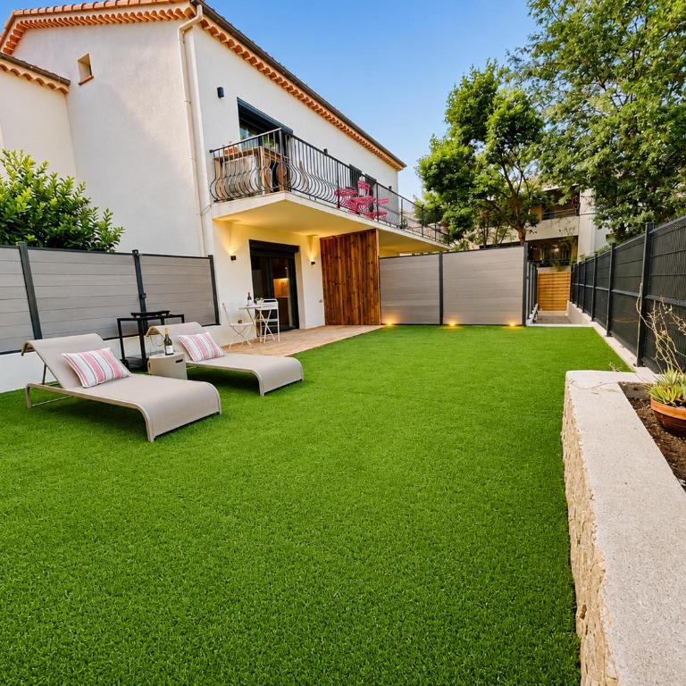 Stylish Garden Escape- Jacuzzi, BBQ, Projector & Exclusive Parking - Apartment mit 1 Schlafzimmer - 15