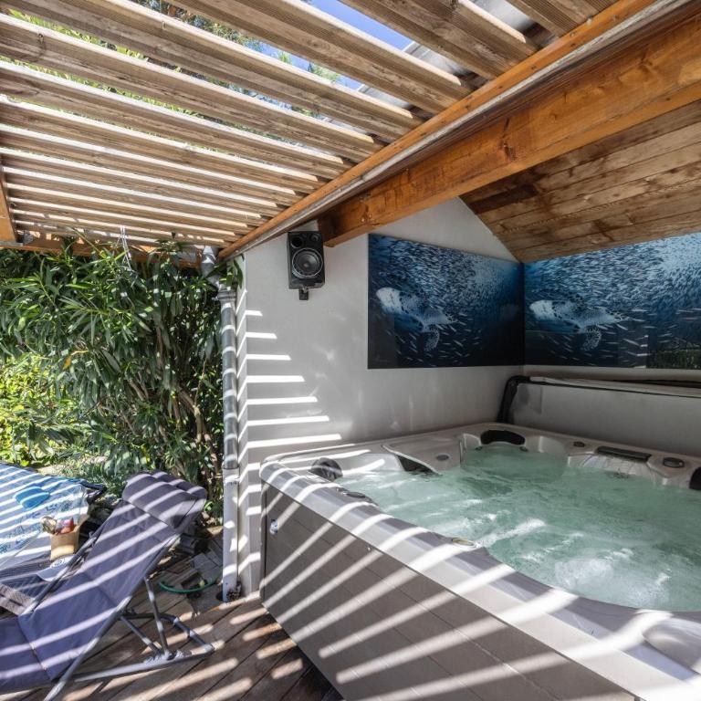 Au Cœur De La Riviera Des Alpes T2 - Superior Apartment mit Sauna - 16