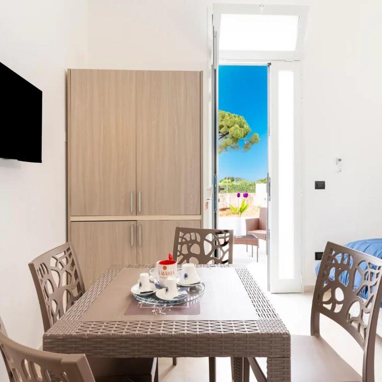 Monolocale Vela Nuovo con Wi-Fi, Clima e Giardino a Torre Lapillo - Vacation Home - 14