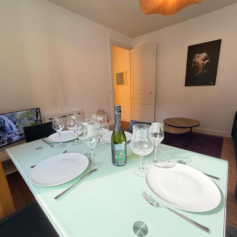 Tellier D appartement cosy en hyper centre - Appartement 2 Chambres - 9