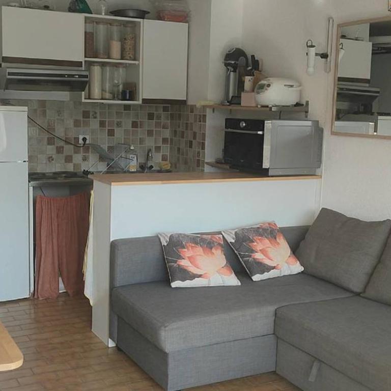 Appartement avec chambre séparée, 5 couchages et terrasse plein sud - Apartment mit 2 Schlafzimmern - 3