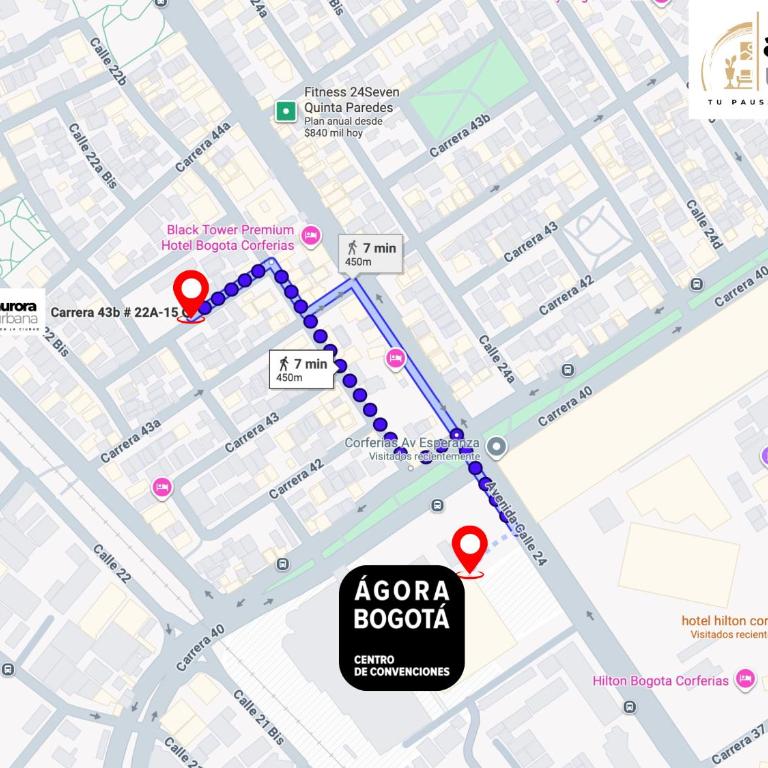 Loft de lujo cerca a Embajada USA y Corferias - Apartamento de 1 dormitorio - 25