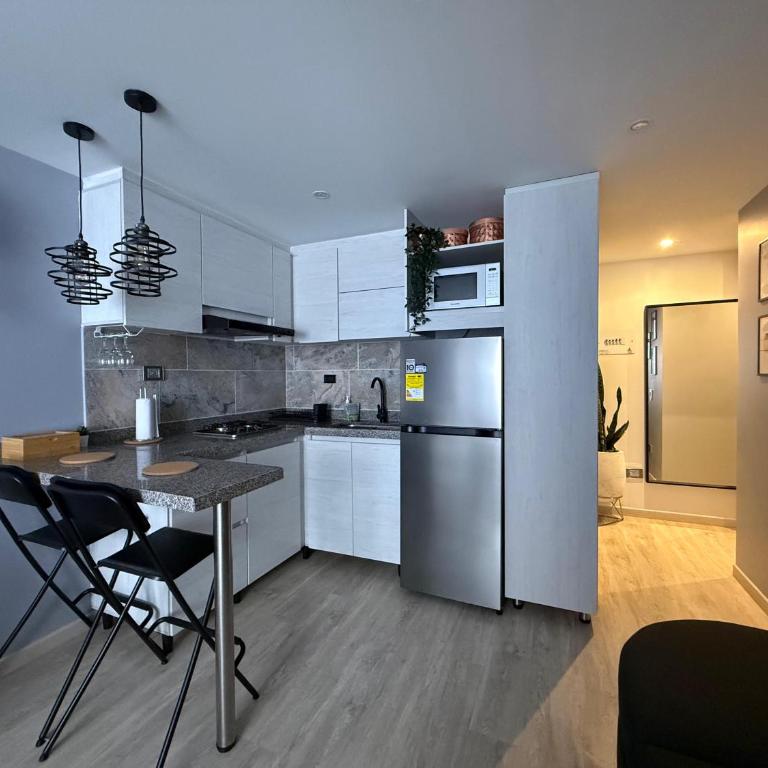 Loft de lujo cerca a Embajada USA y Corferias - Apartamento de 1 dormitorio - 6