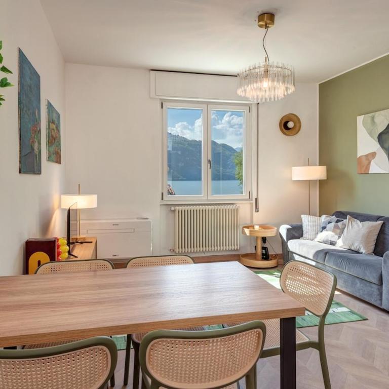 Design e Vista Lago Beachfront Oasis with AC e WiFi - Appartamento con 2 Camere da Letto - 1