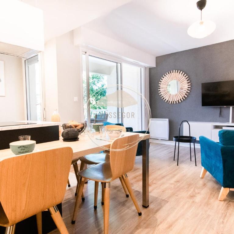 Appt Ermitage - Hossegor centre - Terrasse - Park - Apartment - 3