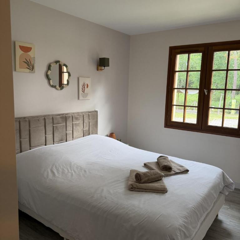 La Maison des Châtaigniers 3 chambres , terrasse , jardin à 5 min des lacs - Haus mit 3 Schlafzimmern - 12