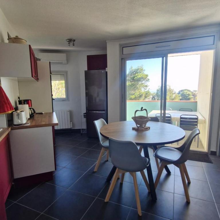 Grand T3 face au port avec sa terrasse , parking privatif - Two-Bedroom Apartment - 1