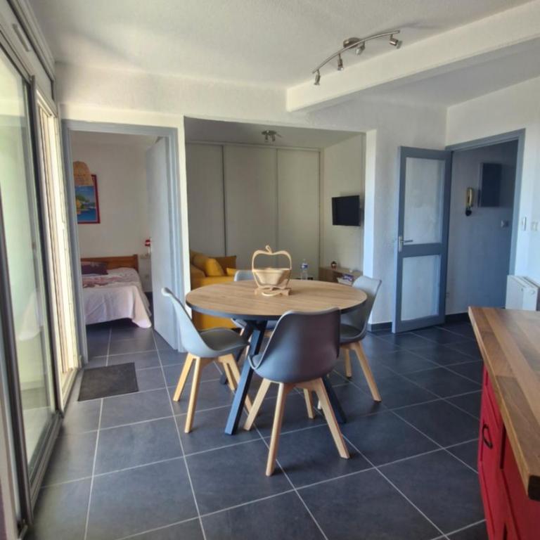 Grand T3 face au port avec sa terrasse , parking privatif - Two-Bedroom Apartment - 13