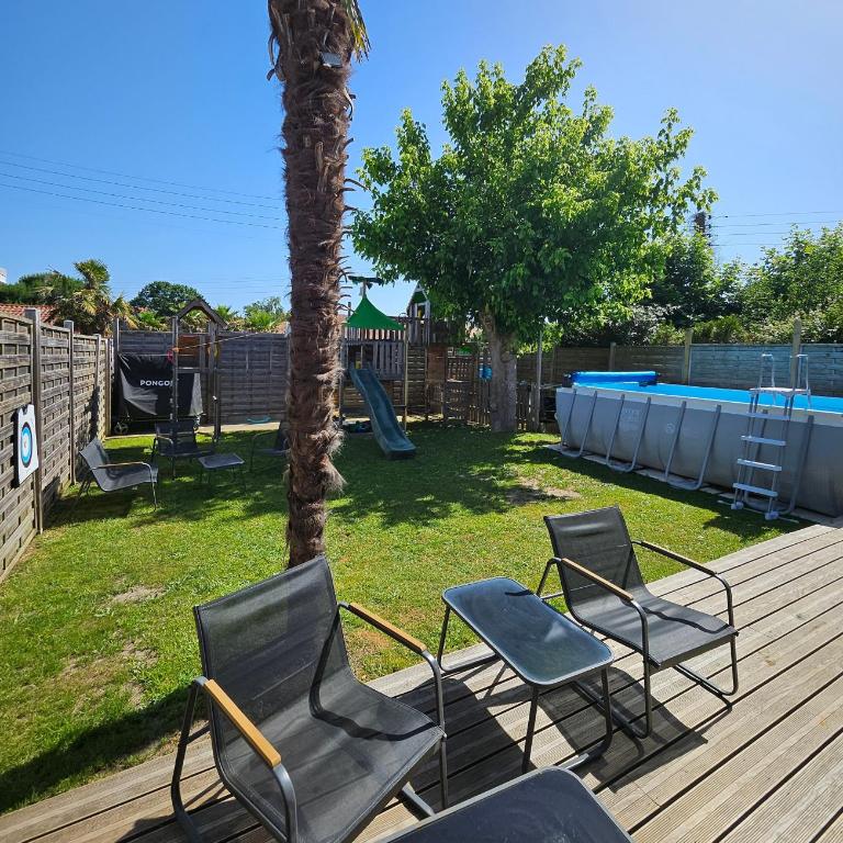 Villa Famille - Piscine - Centre - Jardin - Villa 3 Chambres - 25