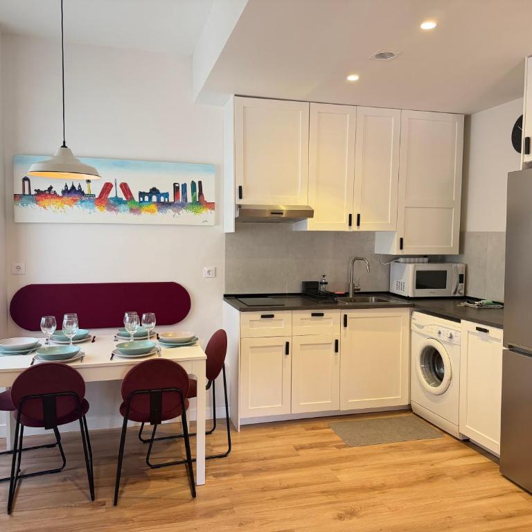 A 4 min andando del metro 3 habitaciones con baño privado - Apartamento de 3 dormitorios - 6