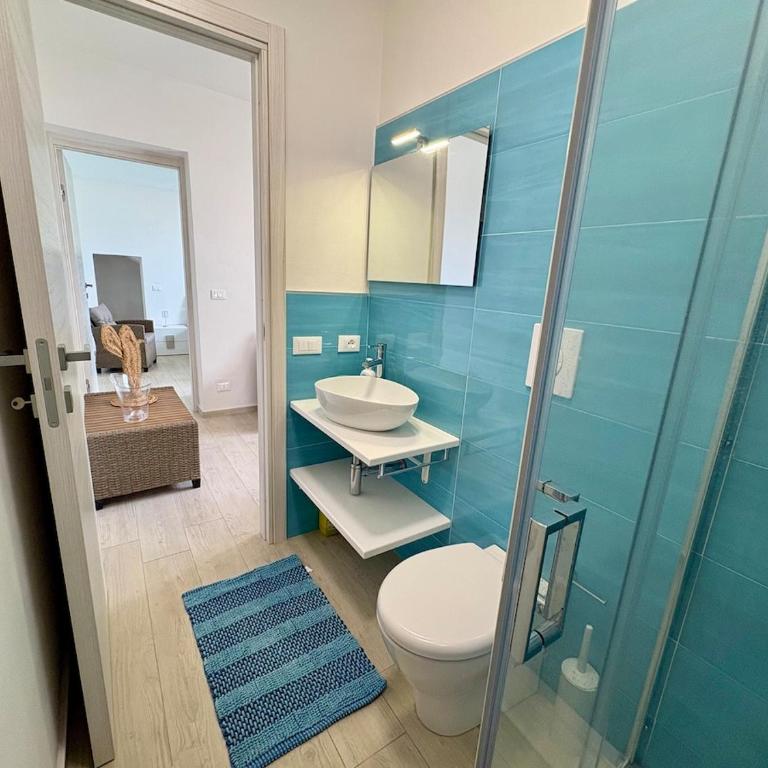 Marea Lux Sud with Pool Air Conditionin Wi-Fi - One-Bedroom Deluxe Apartment - 18