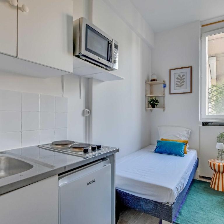 1P studio near Bois de Boulogne Roland-Garros - Studio 1 Chambre - 6