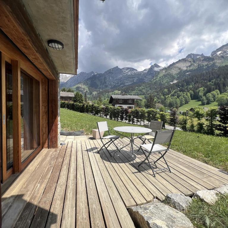 NOUVEAU LOGEMENT Charmant appartement dans chalet au calme, terrasse et jardin, vue montagne, wifi inclus - Apartamento con terraza - 8