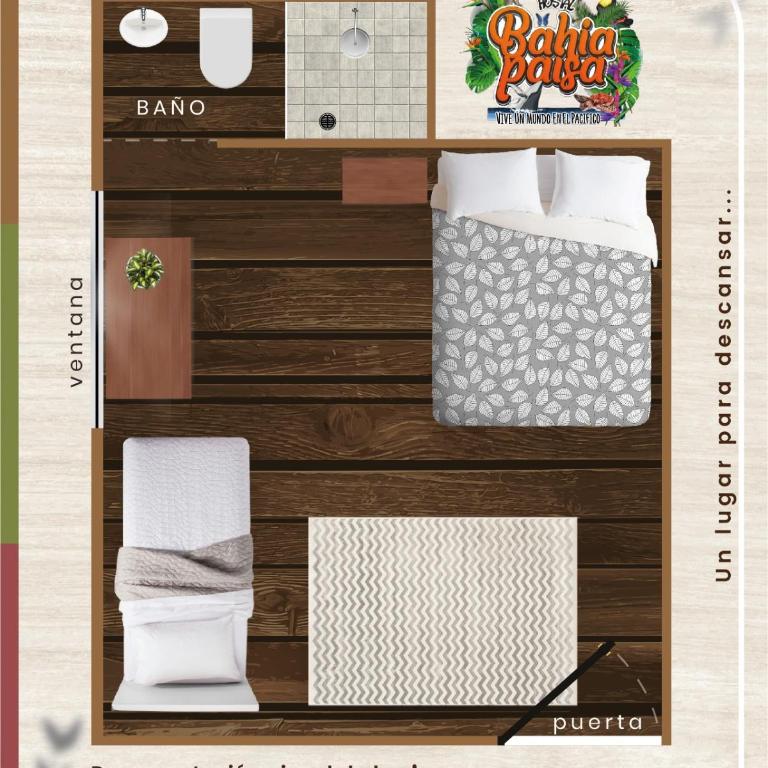 Bahía Paisa - Habitación Triple con baño privado - 1