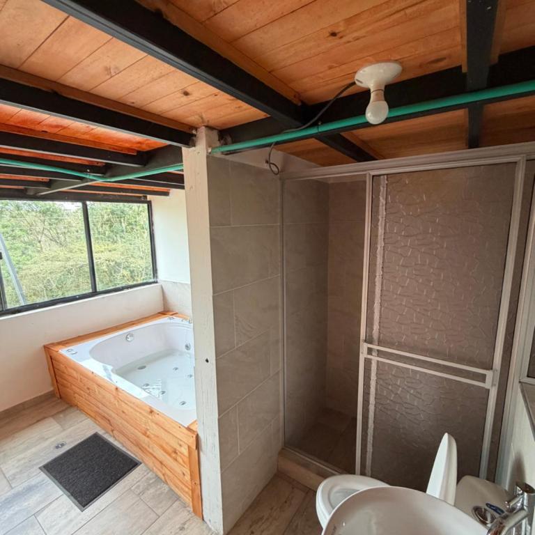 Ecocabañas ByB Cabaña de lujo con jacuzzi y vista a la montaña - Deluxe Suite with Spa Bath - 5
