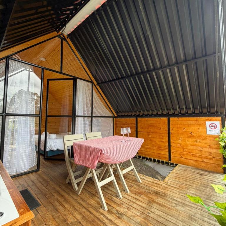 Ecocabañas ByB Cabaña de lujo con jacuzzi y vista a la montaña - Chalet - 12