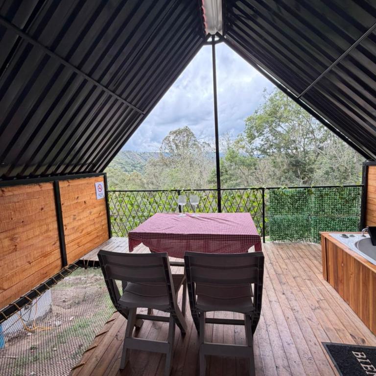 Ecocabañas ByB Cabaña de lujo con jacuzzi y vista a la montaña - Chalet - 15