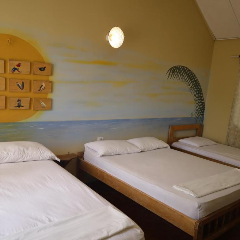 Mar Amar Casa de Playa - Habitación Familiar con baño - 10