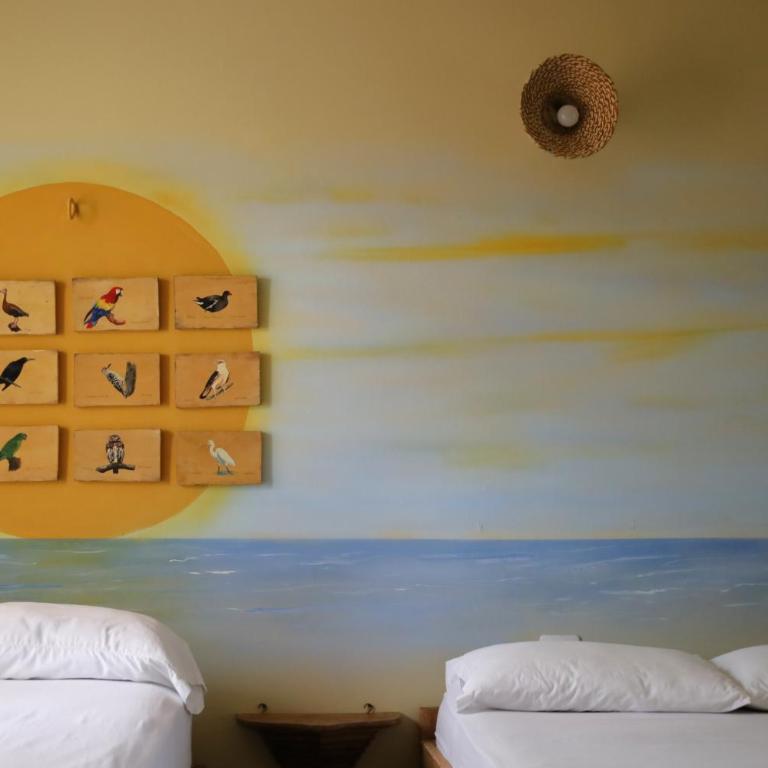 Mar Amar Casa de Playa - Habitación Familiar con baño - 14