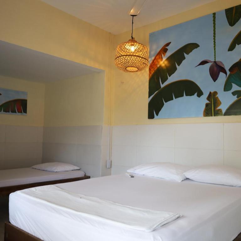 Mar Amar Casa de Playa - Habitación Doble con baño privado - 1 o 2 camas - 1