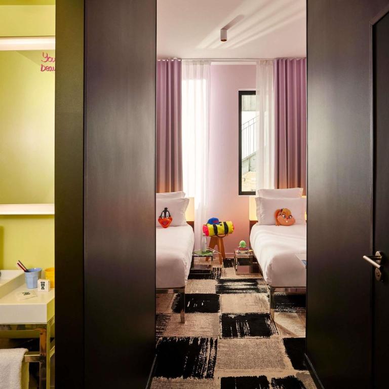 Mama Shelter Bordeaux Centre - Chambre Lits Jumeaux Moyenne Mama - 1