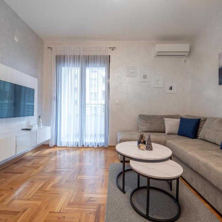 Luna Apart Becici - Garage Included - Apartment mit 1 Schlafzimmer - 3