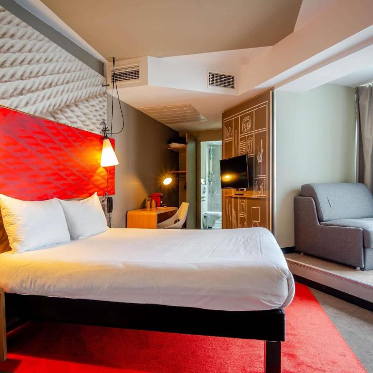 ibis Bordeaux Centre Gare Saint Jean Euratlantique - Chambre Double Supérieure avec Lit Double et Canapé-Lit - 3
