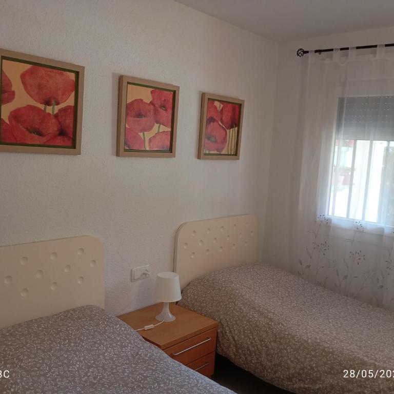 Relax, piscina, playa y barbacoa! - Appartement 2 Chambres - 6