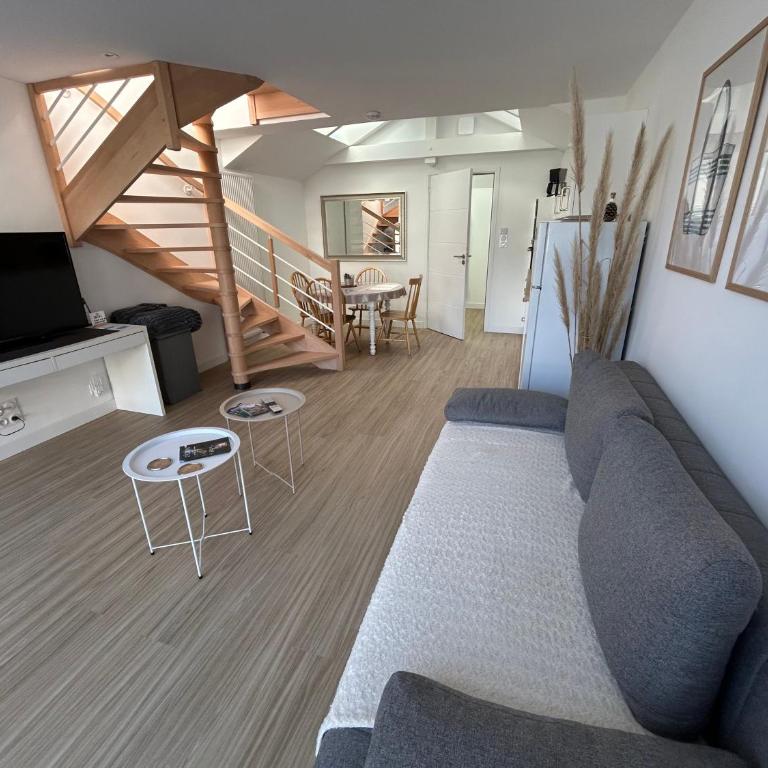Duplex cosy 300 m de la Plage Sillon Côté Mer - Casa con 1 Camera da Letto - 24