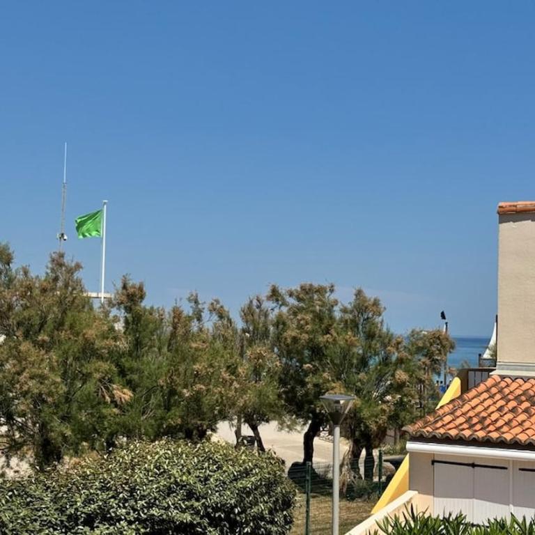 Grand appartement avec terrasse à 50m de la plage - Three-Bedroom Apartment - 14
