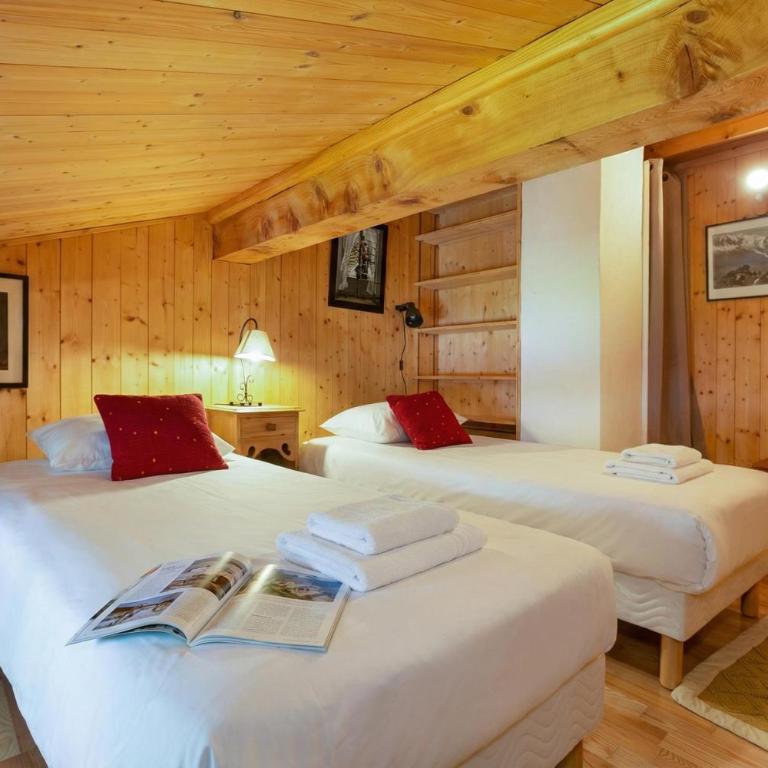 Le Chalet au Tour, Mont Blanc Views & Family Stay Ski IN/ Ski Out - Happy Rentals - Apartment mit Blick auf die Berge - 19
