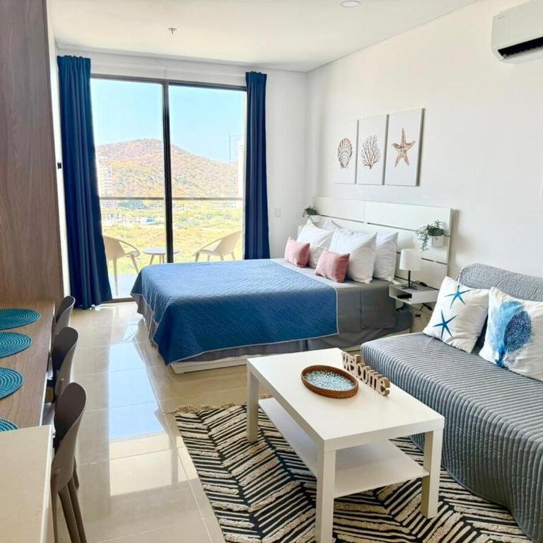 Apartamento Acogedor con Vista al Mar AP 1205 RDM2 - Apartamento de 1 dormitorio - 3