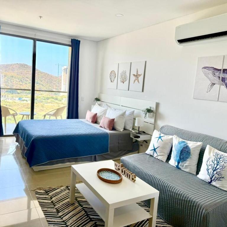 Apartamento Acogedor con Vista al Mar AP 1205 RDM2 - Apartamento de 1 dormitorio - 21