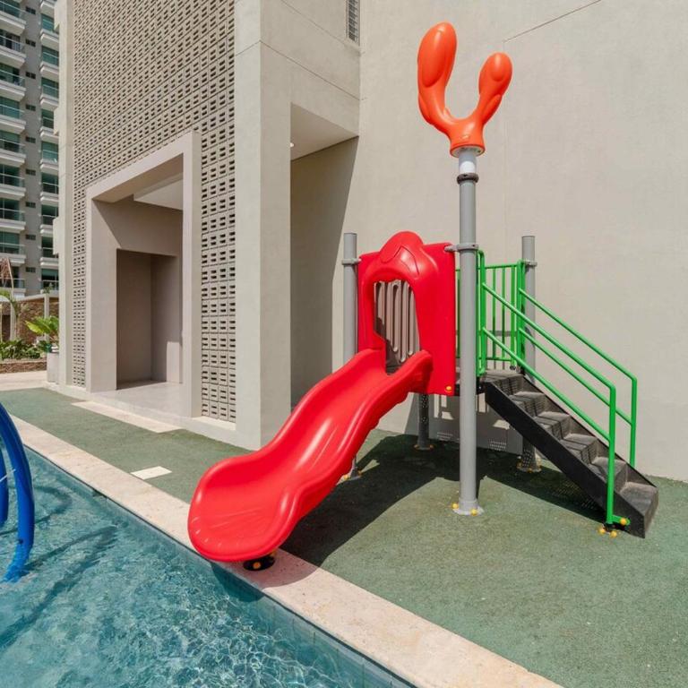 Moderno Apto PetFriendly Vista al Mar y La Montaña Apto 623 Bello Horizonte 1 - Apartamento de 1 dormitorio - 20