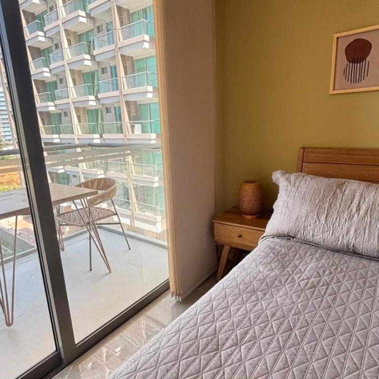 Moderno Apto PetFriendly Vista al Mar y La Montaña Apto 623 Bello Horizonte 1 - Apartamento de 1 dormitorio - 51