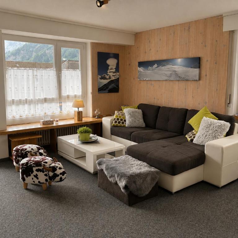 Residenz Siesta Leukerbad - Apartment mit 1 Schlafzimmer und Balkon - 1