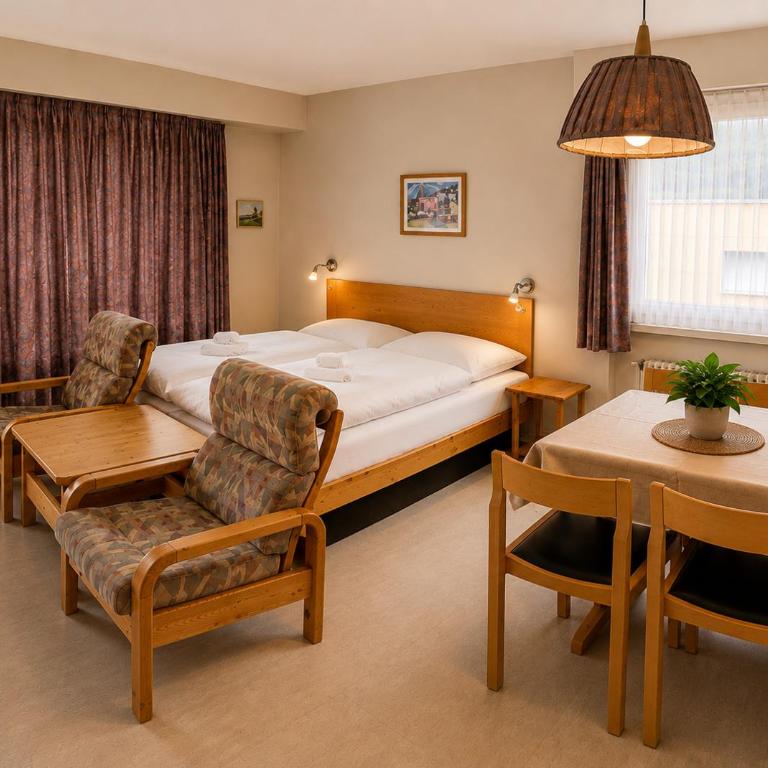 Residenz Siesta Leukerbad - Apartment mit Aussicht und Balkon - 7