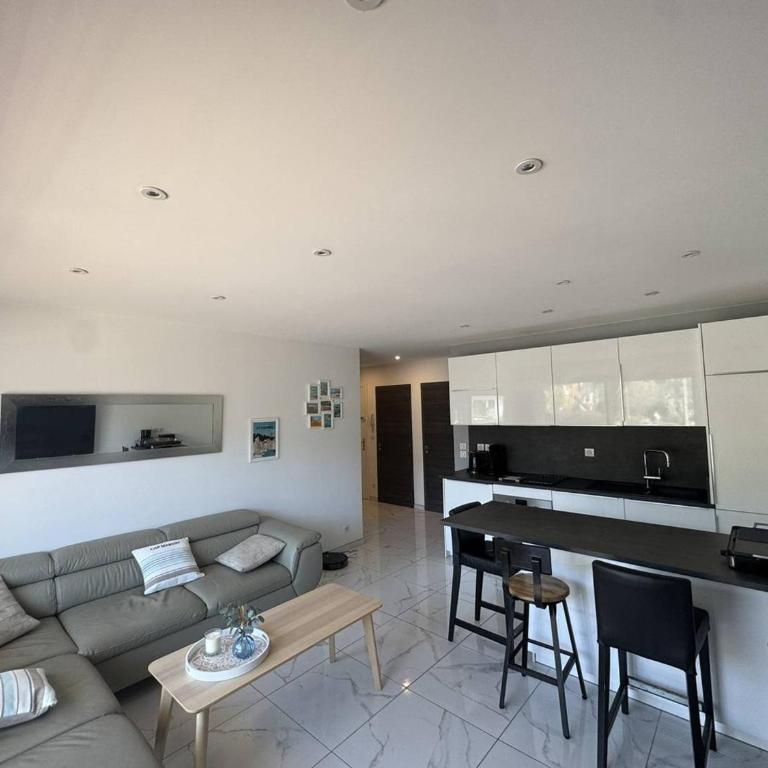 T2 climatisé, parking privé, proche plage - FR-1-100-366 - Apartamento - 19