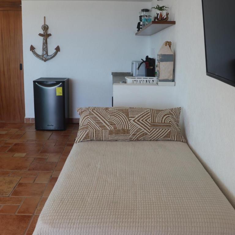 Beachfront Condominium in Tulum - Deluxe Doppelzimmer mit Balkon und Meerblick - 4