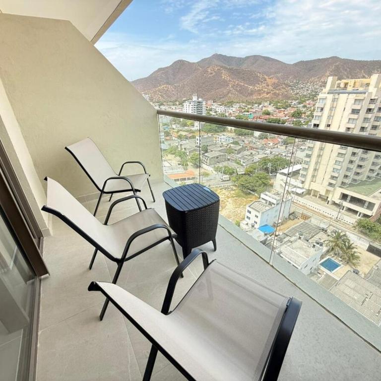 Moderno Apartamento con Balcón y Vista Increíble AP 1427 RDM2 - Apartamento de 1 dormitorio - 1
