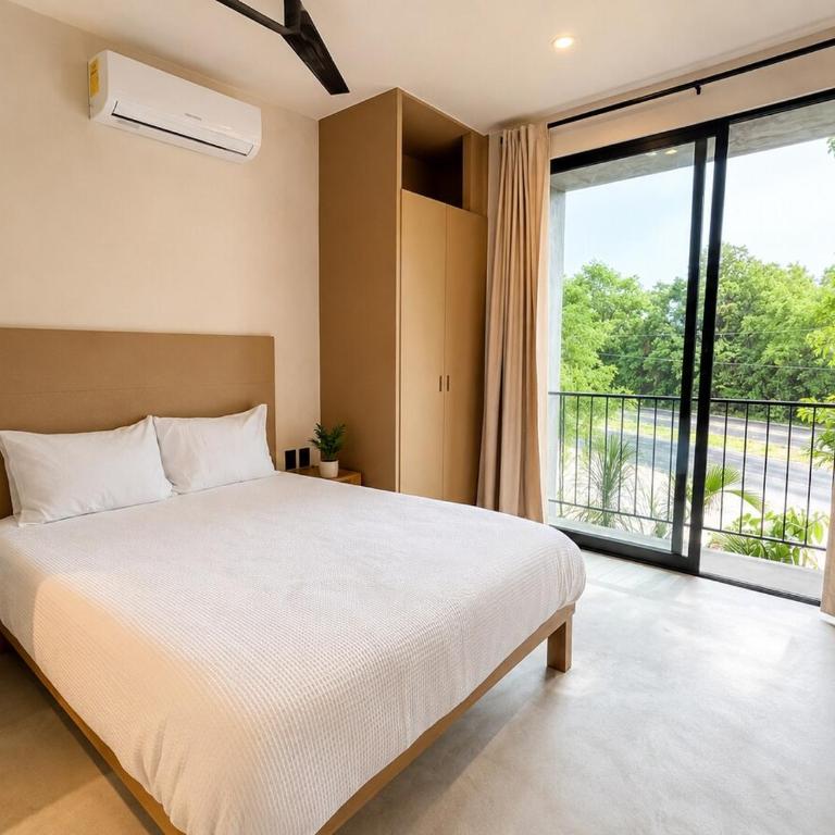 Romantic jungle studio with Rooftop pool fast Wifi - Apartamento de 1 dormitorio - 10