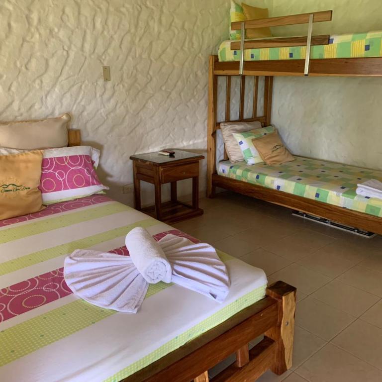 Hotel Campestre Cerro Dorado - Habitación Cuádruple Clásica - 2