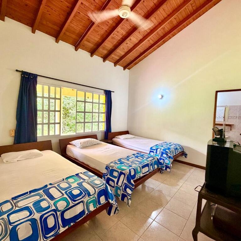 Villa Familiar con Piscina Privada, 8 min de Hacienda Nápoles, Santorini, Rio Claro - Villa con piscina privada - 43
