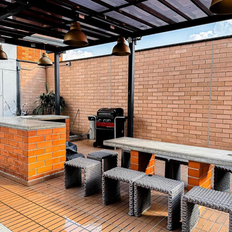 3br apt Elegant with pool gym sauna near Poblado - Apartamento - 32