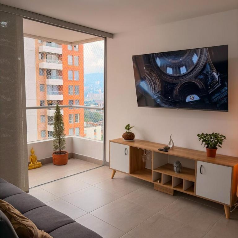 3br apt Elegant with pool gym sauna near Poblado - Apartamento - 63