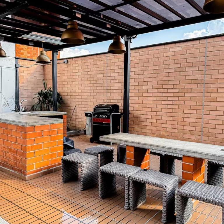 3br apto with pool, gym, sauna, 10 min Provenza - Apartamento - 23