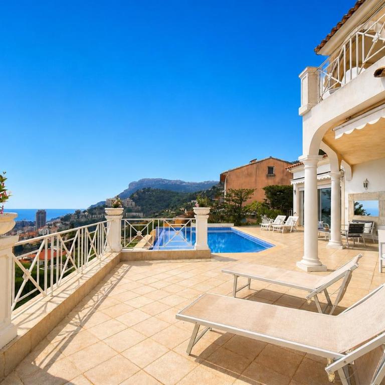 FRGK MONACO Magnificent See View Villa - Villa avec Piscine Privée - 8