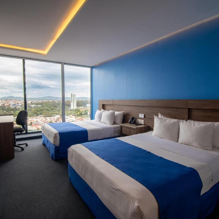 Wyndham Puebla Angelopolis - Habitación con 2 camas grandes - No fumadores - 1