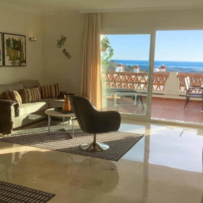 Pool Calahonda Palmeras with Sea View - Happy Rentals - Appartamento con 2 Camere da Letto - 9